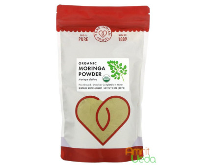 Морінга порошок П'юа Індіан Фудс (Moringa Pure Indian Foods), 227 грам