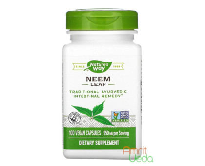 Neem Nature's Way, 100 capsules