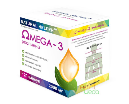 Omega 3 herbal Natural Helper, 120 capsules