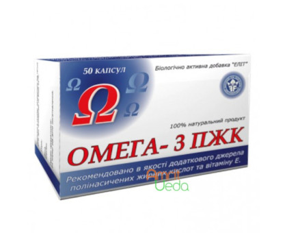 Omega 3 PUFA Elit-Pharm, 50 capsules