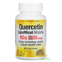Кверцетин мицелярный 250 мг (Quercetin LipoMicel), 30 капсул