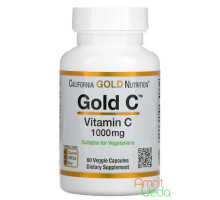 Vitamin C Gold Buffered 750 mg, 60 capsules