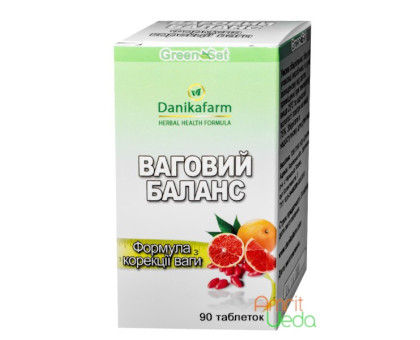 Weight balance Danikafarm-GreenSet, 90 tablets