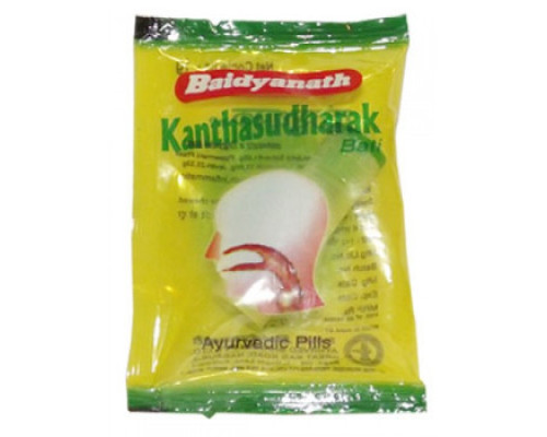 Kanthasudharak bati Baidyanath, 6 grams Kanthasudharak bati Baidyanath, 6 grams