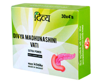 Мадхунашини вати Патанджали (Madhunashini vati Patanjali), 120 таблеток