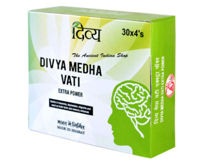 Дивья Медха вати Патанджали (Divya Medha vati Patanjali), 120 таблеток