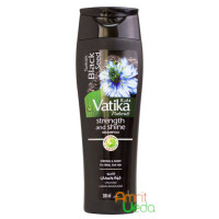 Шампунь Ватика Черный Тмин для сильных и блестящих волос (Shampoo Vatika Turkish Black seed), 200 мл