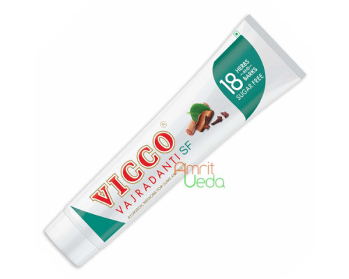 Toothpaste Vicco Vajradanti SF VICCO, 160 grams