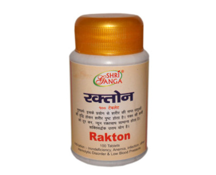 Rakton Shri Ganga, 100 tablets