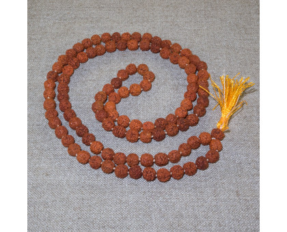 Четки из рудракши (Rudraksha mala), 108 бусин