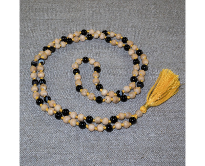 Rosary from tulasi and onyx 