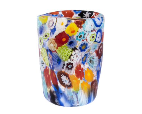 Glass multicolored Murano, 350 ml
