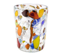 Glass multicolored, 350 ml