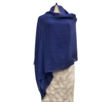 Pashmina shawl Indigo color, 100% cashmere