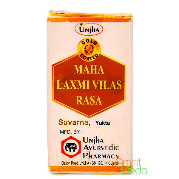 Maha Laxmi Vilas Ras with gold Unjha-Ayukalp, 1 gram buy online