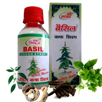 Cough syrup Basil Shri Ganga 100 ml buy online at the best price in